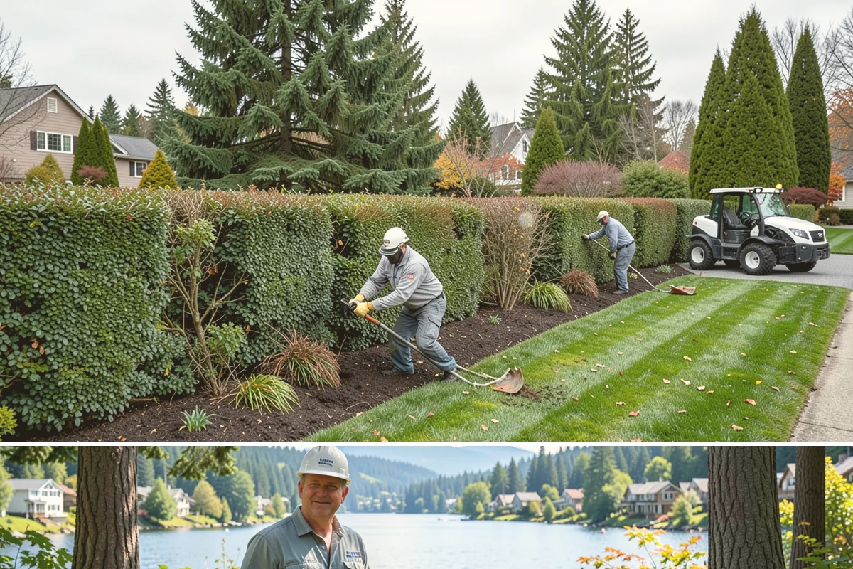Spring Irrigation Startup in Milton, King County, WA - Done in spring as the watering season begins.