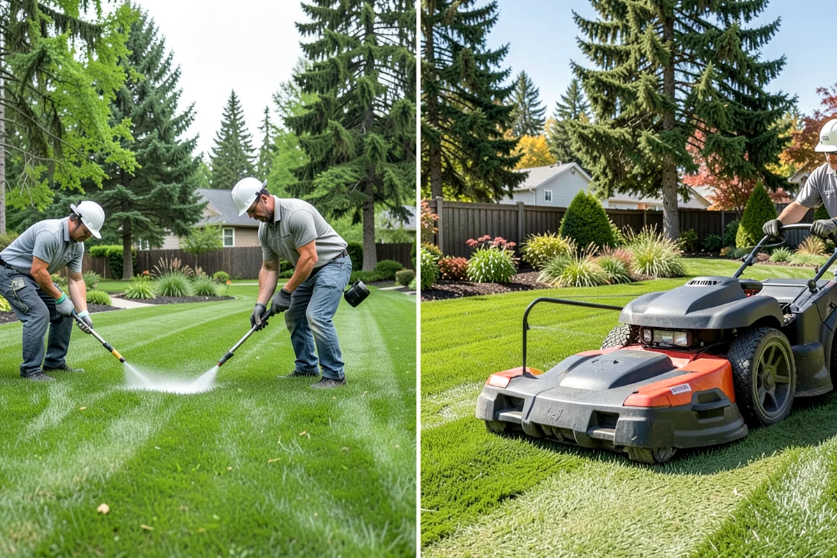 Spring Irrigation Startup in Seattle, King County, WA - Slowly turn on and pressurize the system