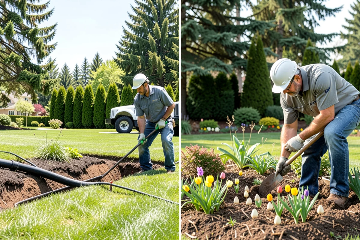Spring Irrigation Startup in Sedro-Woolley, Skagit County, WA - Slowly turn on and pressurize the system