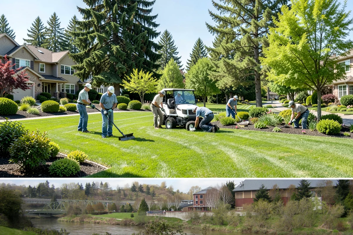 Spring Irrigation Startup in Tukwila, King County, WA - Done in spring as the watering season begins.