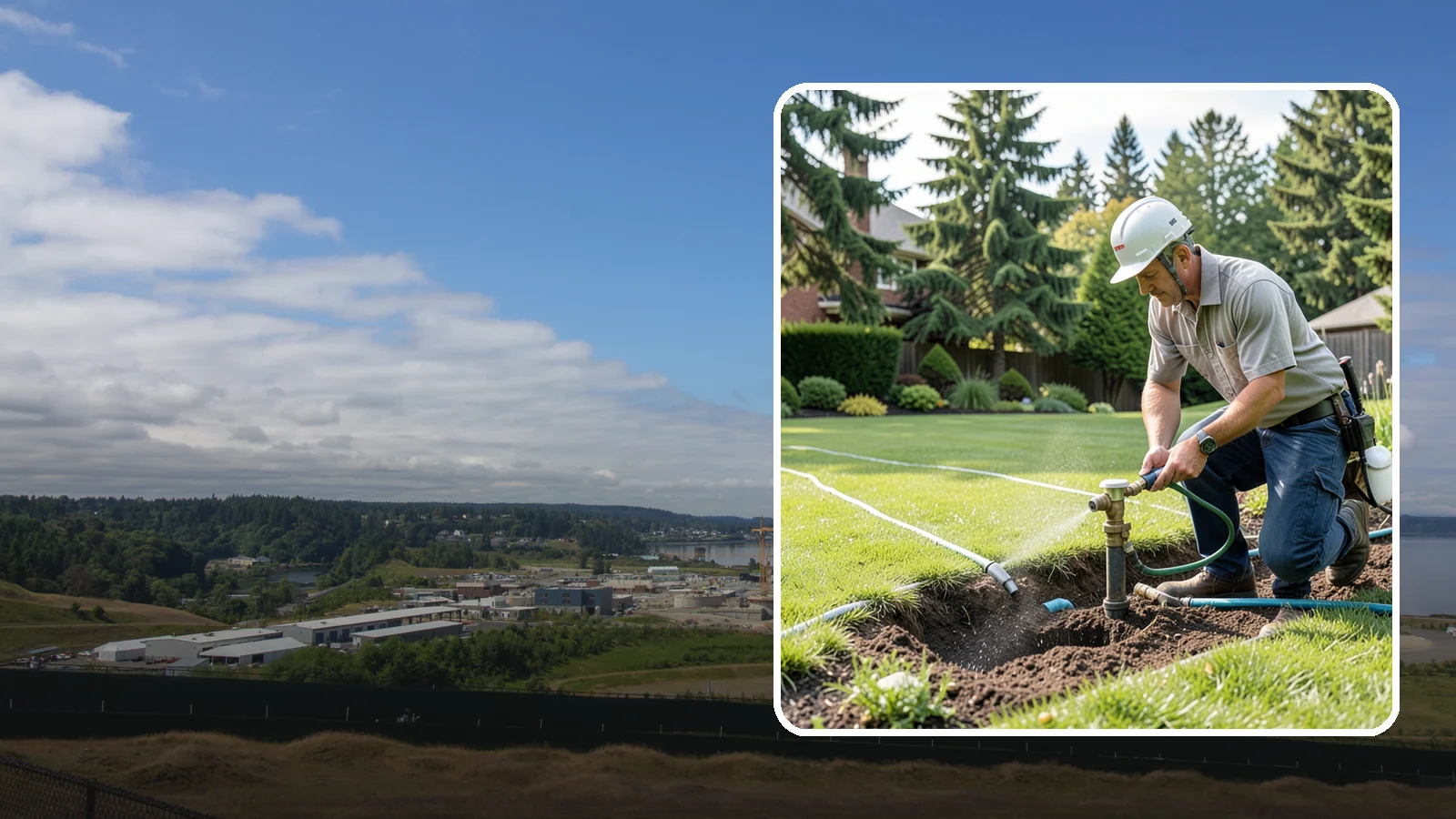Spring Irrigation Startup in University Place, Pierce County, WA - Seasonal system startup that safely repressurizes, inspects, and tunes your sprinklers for the watering season.