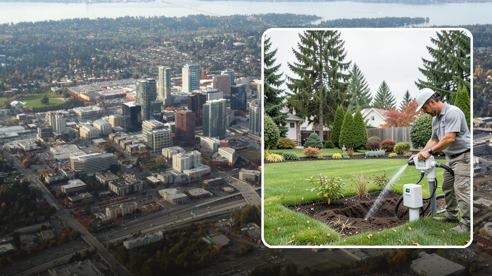 Sprinkler Controller Programming in Bellevue, King County, WA - We program and optimize your sprinkler timer with PNW-specific schedules that conserve water in spring and deliver deep watering...