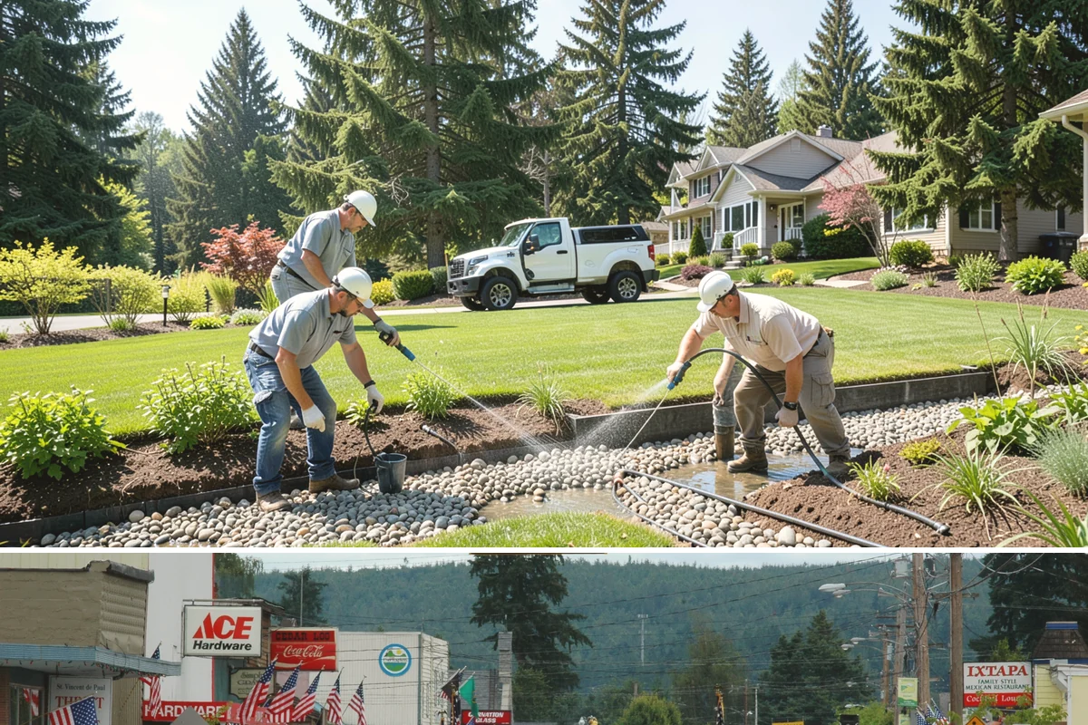 Sprinkler Controller Programming in Carnation, King County, WA - Reprogram in early spring and again in mid-summer to match the shift from wet to dry Puget Sound conditions.