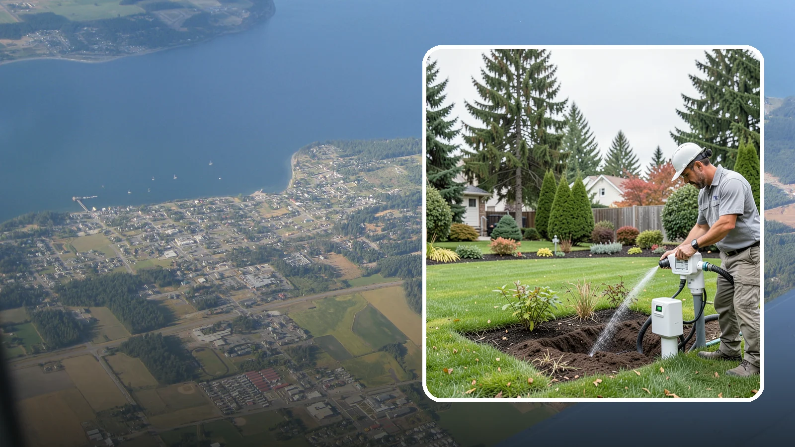 Sprinkler Controller Programming in Coupeville, Island County, WA - We program and optimize your sprinkler timer with PNW-specific schedules that conserve water in spring and deliver deep watering...