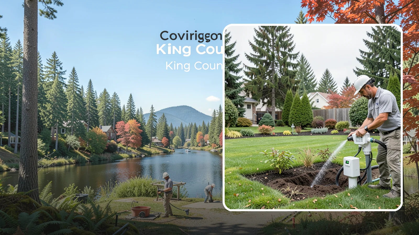Sprinkler Controller Programming in Covington, King County, WA - We program and optimize your sprinkler timer with PNW-specific schedules that conserve water in spring and deliver deep watering...