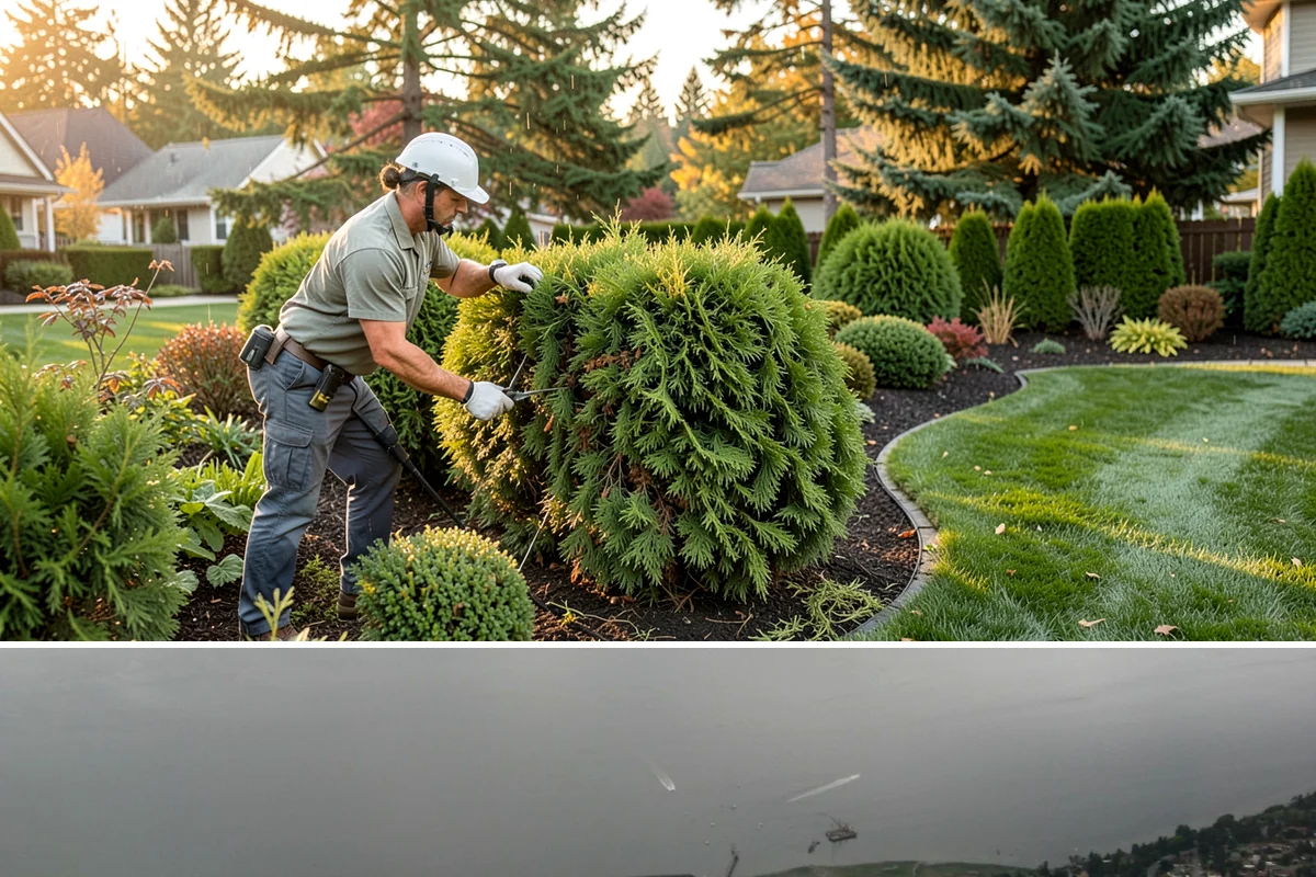 Sprinkler Controller Programming in Des Moines, King County, WA - Reprogram in early spring and again in mid-summer to match the shift from wet to dry Puget Sound conditions.
