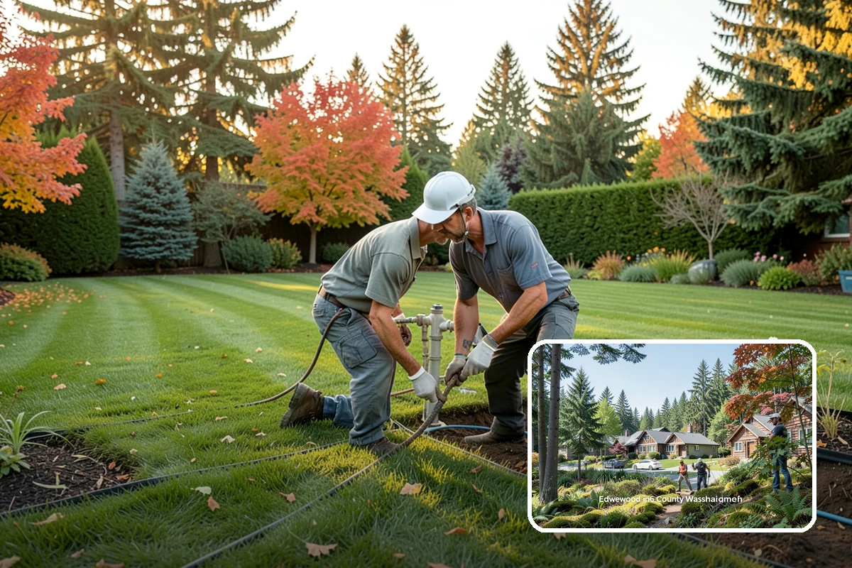 Sprinkler Controller Programming in Edgewood, Pierce County, WA - Water savings from weather-matched scheduling