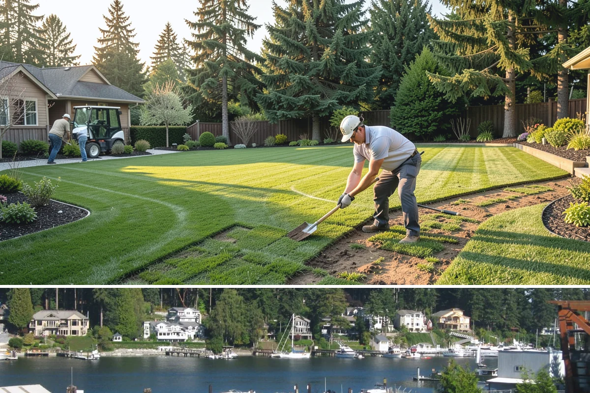 Sprinkler Controller Programming in Gig Harbor, Pierce County, WA - Reprogram in early spring and again in mid-summer to match the shift from wet to dry Puget Sound conditions.