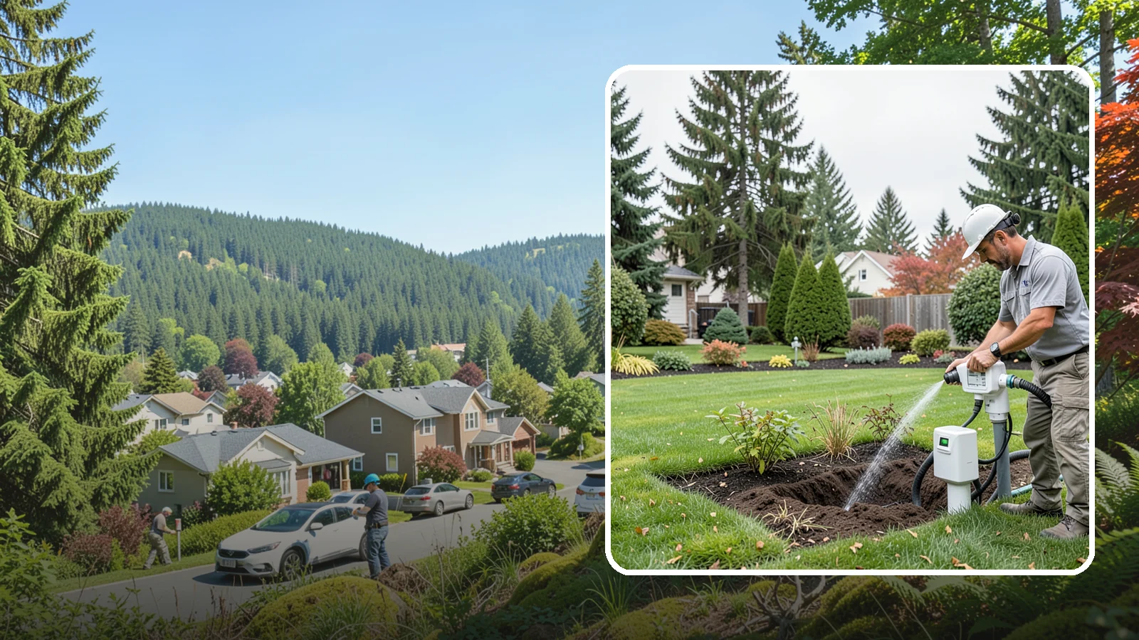 Sprinkler Controller Programming in Index, Snohomish County, WA - We program and optimize your sprinkler timer with PNW-specific schedules that conserve water in spring and deliver deep watering...