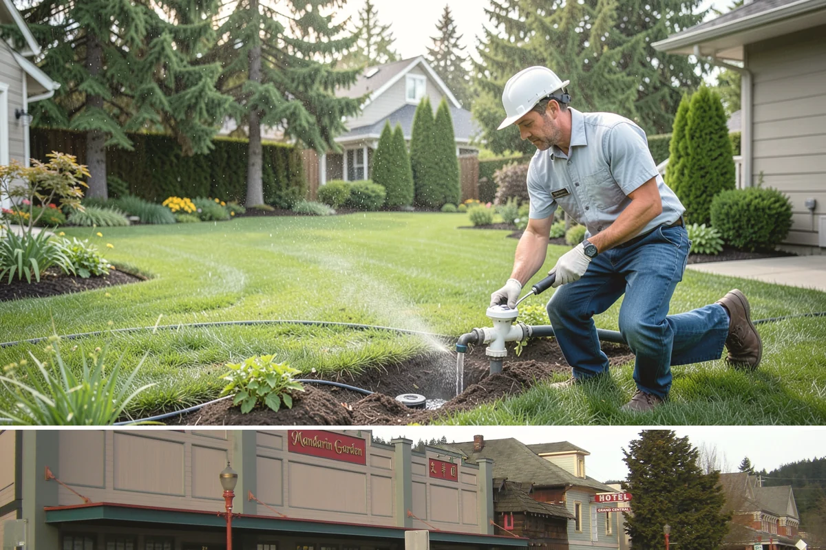 Sprinkler Controller Programming in Issaquah, King County, WA - Reprogram in early spring and again in mid-summer to match the shift from wet to dry Puget Sound conditions.