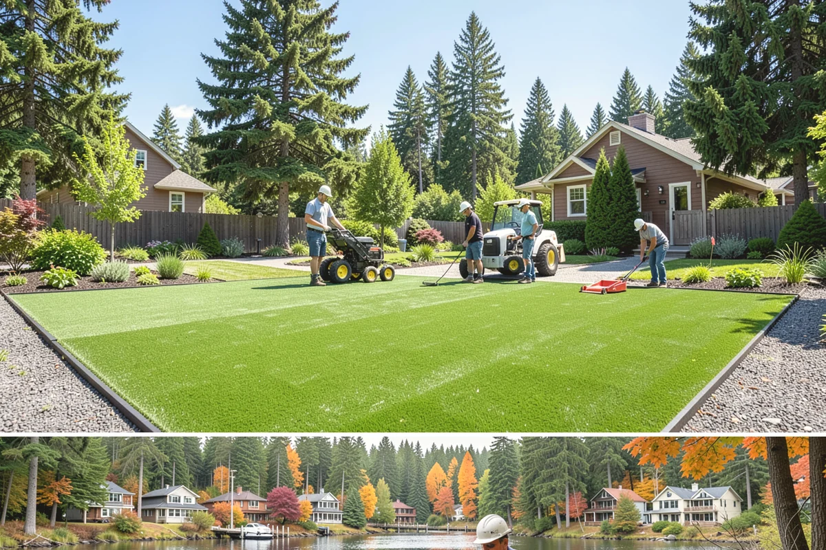 Sprinkler Controller Programming in La Conner, Skagit County, WA - Reprogram in early spring and again in mid-summer to match the shift from wet to dry Puget Sound conditions.