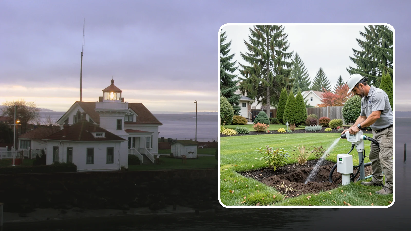 Sprinkler Controller Programming in Mukilteo, Snohomish County, WA - We program and optimize your sprinkler timer with PNW-specific schedules that conserve water in spring and deliver deep watering...