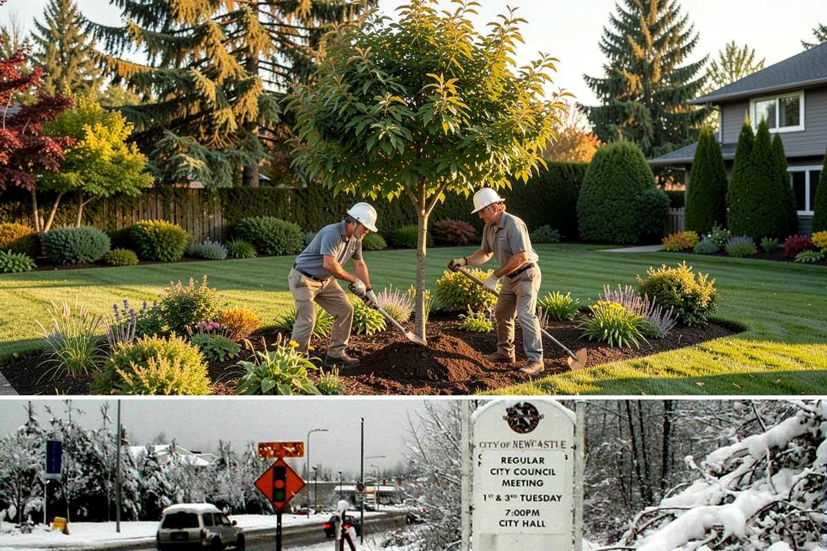 Sprinkler Controller Programming in Newcastle, King County, WA - Reprogram in early spring and again in mid-summer to match the shift from wet to dry Puget Sound conditions.