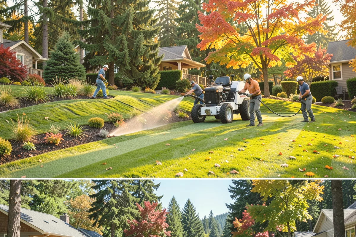 Sprinkler Controller Programming in Orting, Pierce County, WA - Reprogram in early spring and again in mid-summer to match the shift from wet to dry Puget Sound conditions.