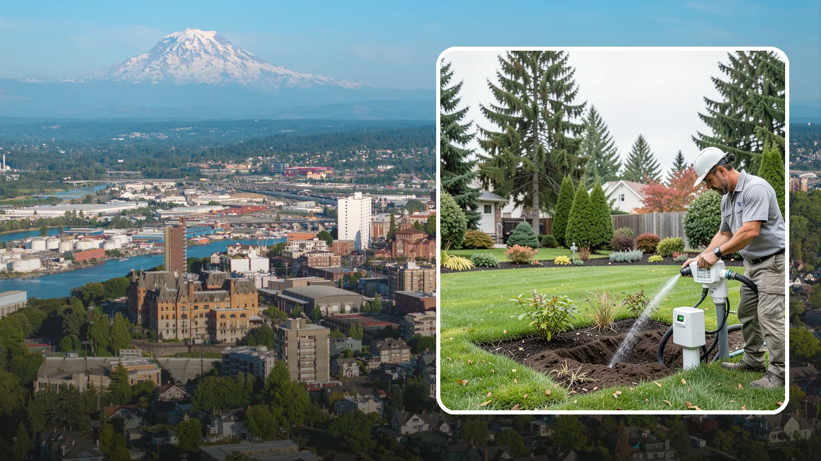 Sprinkler Controller Programming in Tacoma, Pierce County, WA - We program and optimize your sprinkler timer with PNW-specific schedules that conserve water in spring and deliver deep watering...