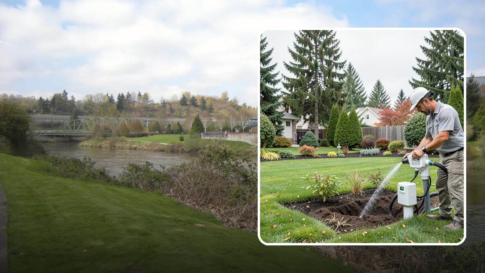 Sprinkler Controller Programming in Tukwila, King County, WA - We program and optimize your sprinkler timer with PNW-specific schedules that conserve water in spring and deliver deep watering...