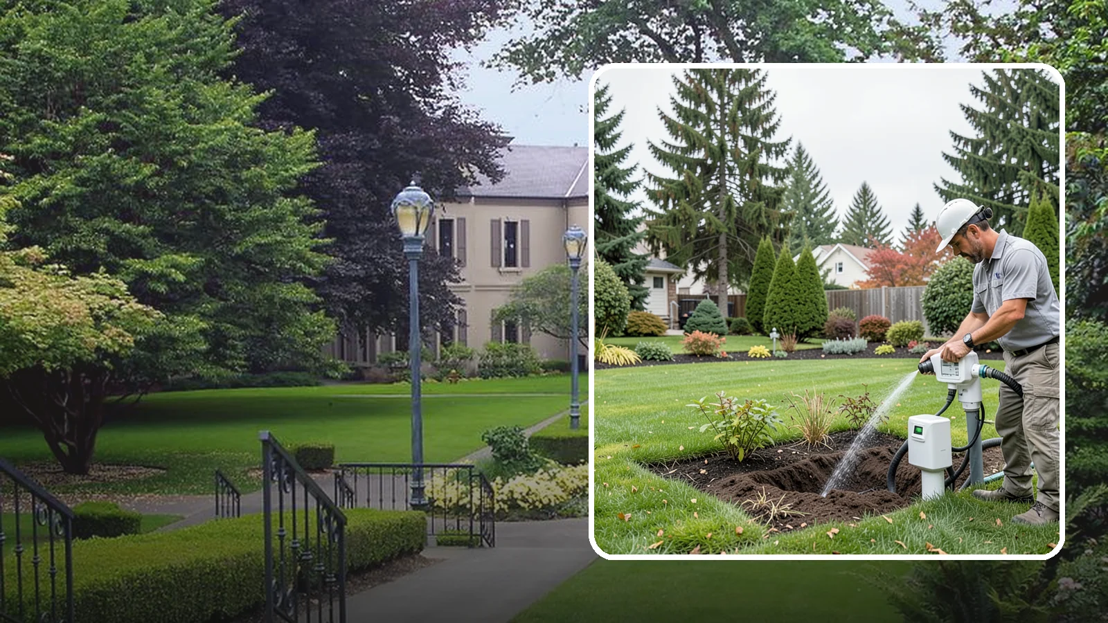 Sprinkler Controller Programming in Woodinville, King County, WA - We program and optimize your sprinkler timer with PNW-specific schedules that conserve water in spring and deliver deep watering...