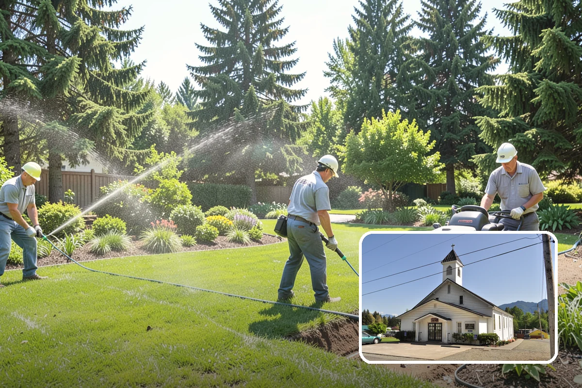 Sprinkler Head Replacement in Concrete, Skagit County, WA - Restores even, efficient coverage