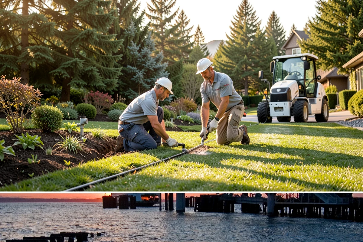 Sprinkler Head Replacement in Edmonds, Snohomish County, WA - Done spring through fall while the system is running.