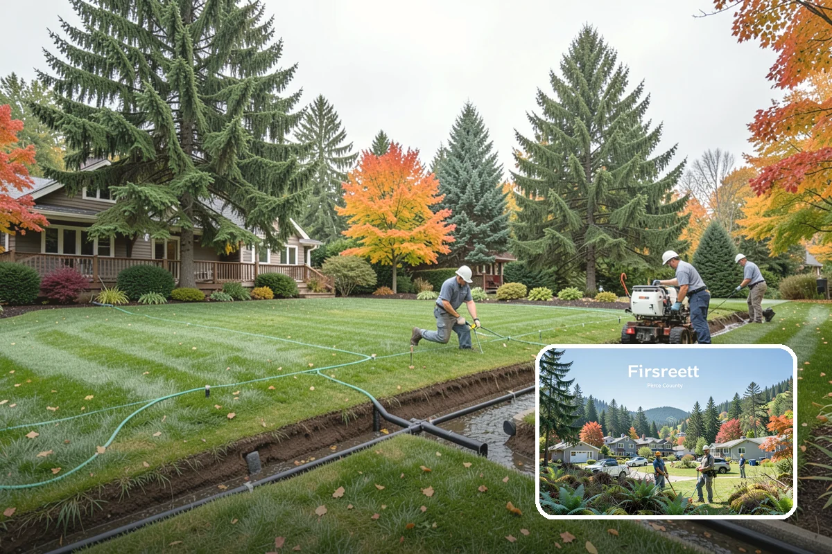 Sprinkler Head Replacement in Fircrest, Pierce County, WA - Restores even, efficient coverage