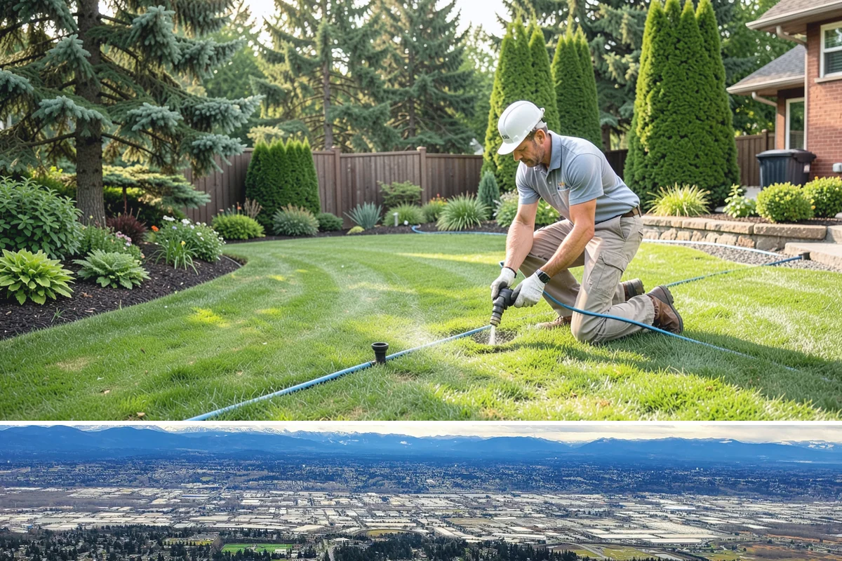 Sprinkler Head Replacement in SeaTac, King County, WA - Done spring through fall while the system is running.