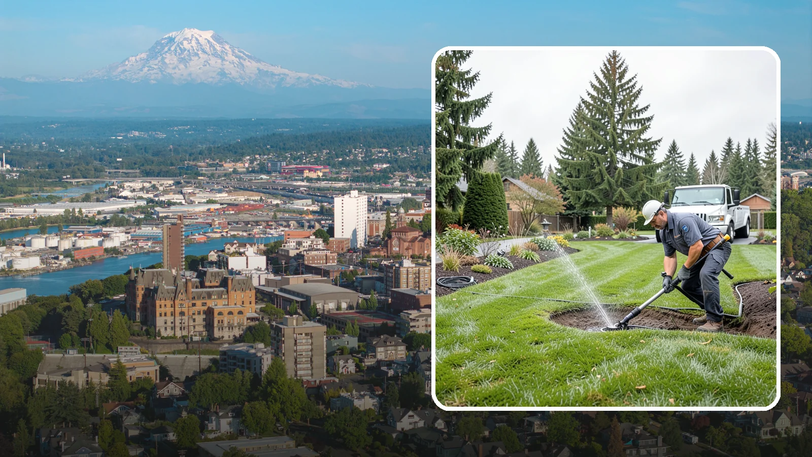 Sprinkler Head Replacement in Tacoma, Pierce County, WA - Replacement of broken, worn, or mismatched sprinkler heads to restore even, efficient coverage.