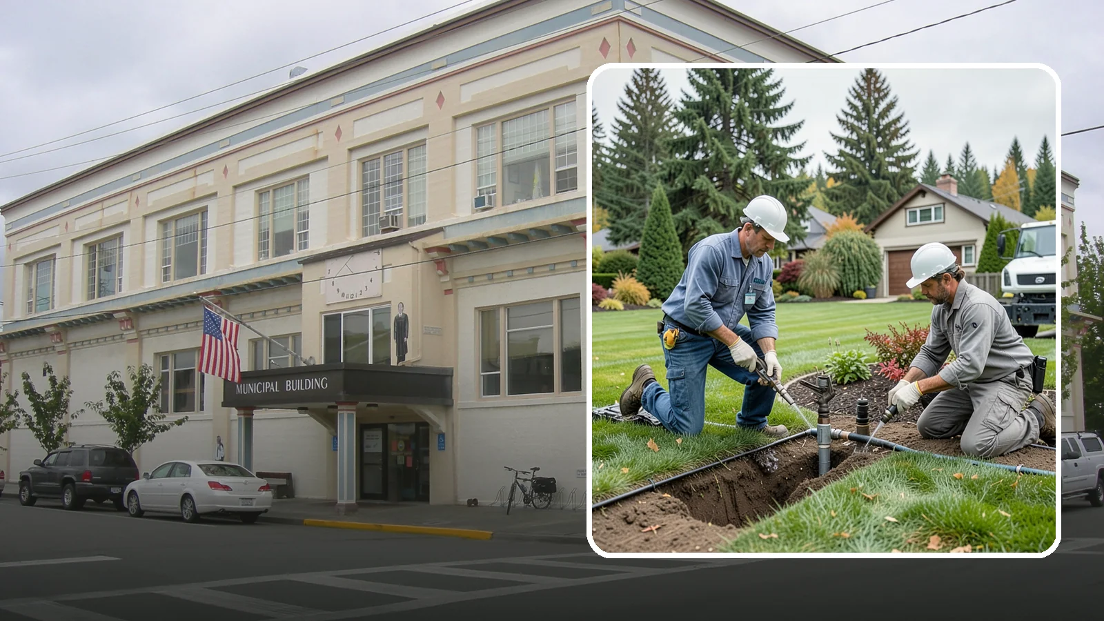 Sprinkler Repair in Anacortes, Skagit County, WA - Fast diagnosis and repair of sprinkler system problems - leaks, low pressure, dry zones, and controller faults.