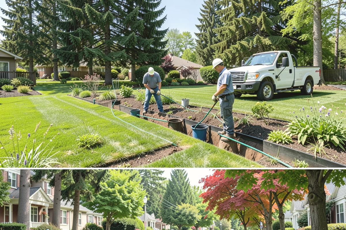 Sprinkler Repair in Beaux Arts Village, King County, WA - Repairs done spring through fall while the system is active.