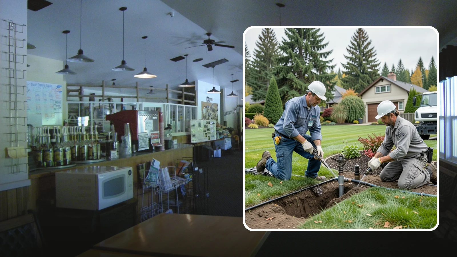 Sprinkler Repair in Black Diamond, King County, WA - Fast diagnosis and repair of sprinkler system problems - leaks, low pressure, dry zones, and controller faults.