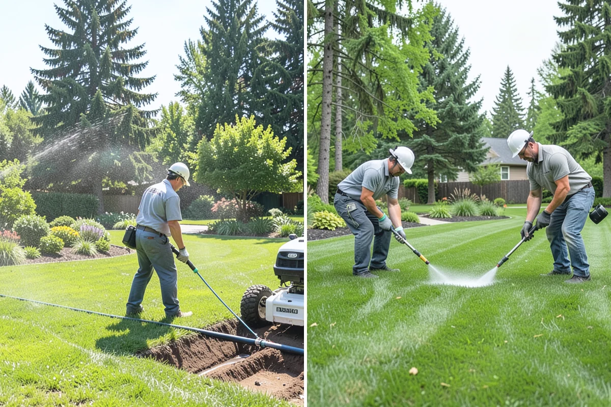 Sprinkler Repair in Bonney Lake, Pierce County, WA - Inspect the system and run each zone