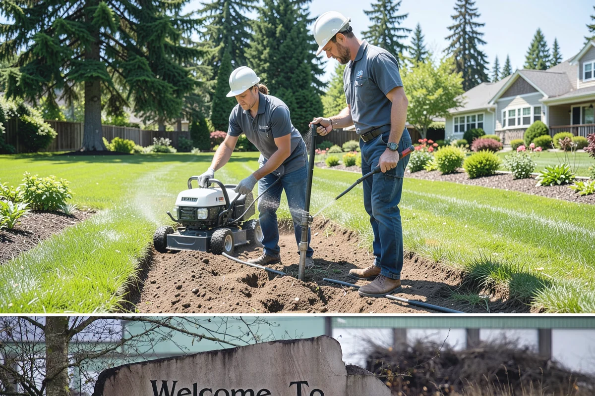 Sprinkler Repair in Buckley, Pierce County, WA - Repairs done spring through fall while the system is active.