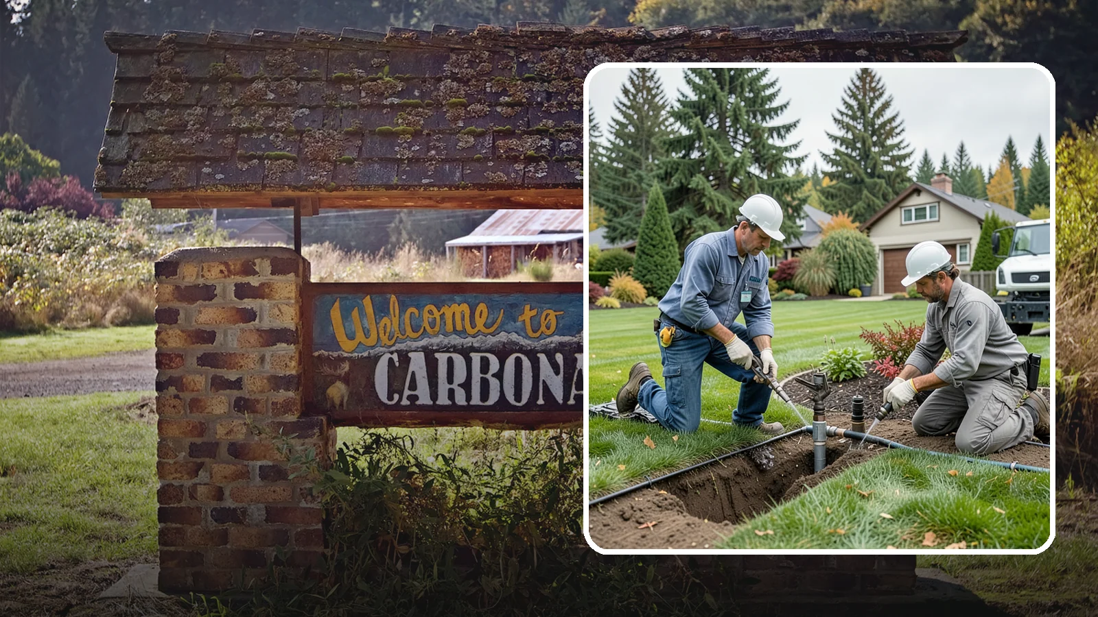 Sprinkler Repair in Carbonado, Pierce County, WA - Fast diagnosis and repair of sprinkler system problems - leaks, low pressure, dry zones, and controller faults.