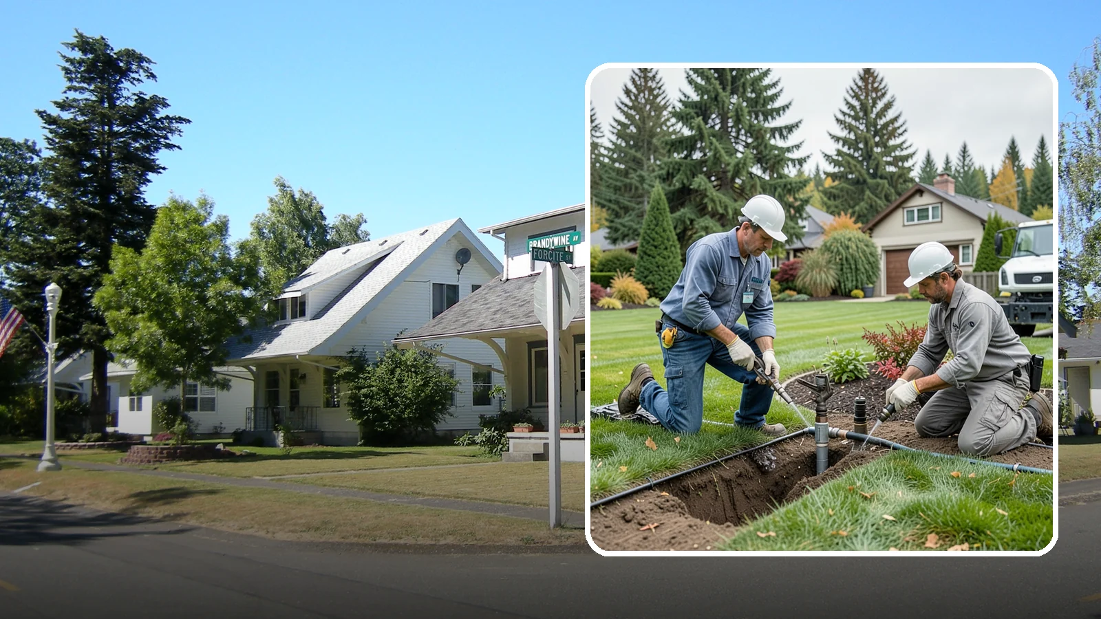 Sprinkler Repair in DuPont, Pierce County, WA - Fast diagnosis and repair of sprinkler system problems - leaks, low pressure, dry zones, and controller faults.