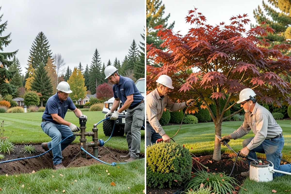 Sprinkler Repair in DuPont, Pierce County, WA - Inspect the system and run each zone