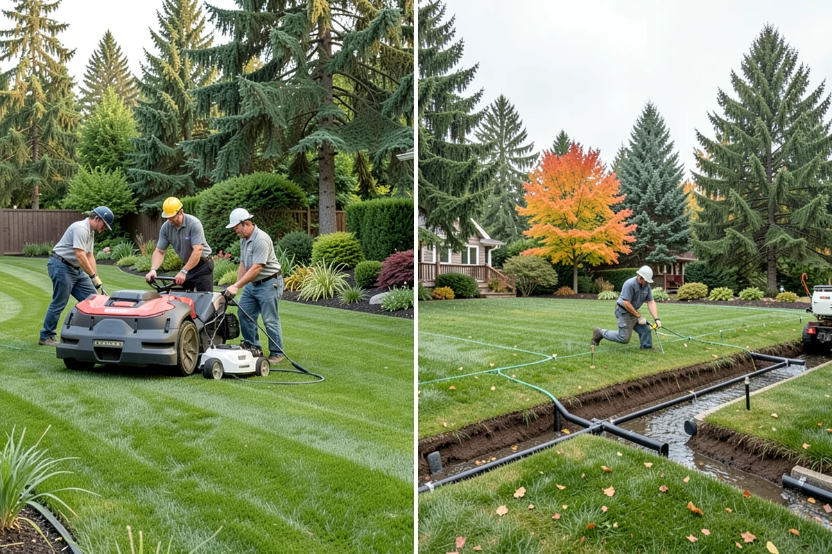 Sprinkler Repair in Federal Way, King County, WA - Inspect the system and run each zone