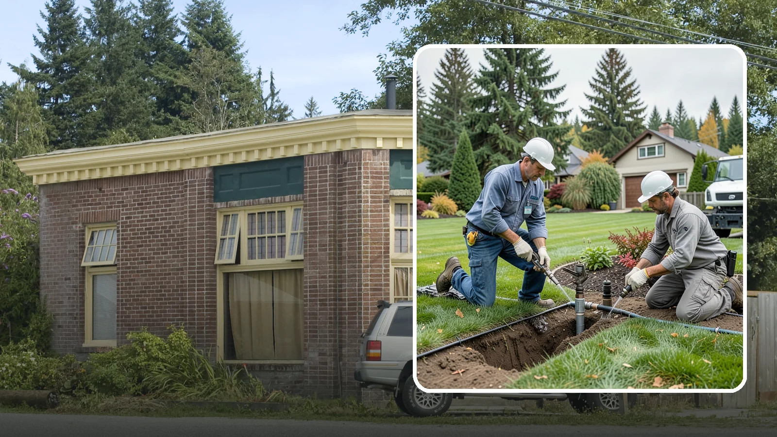 Sprinkler Repair in Hamilton, Skagit County, WA - Fast diagnosis and repair of sprinkler system problems - leaks, low pressure, dry zones, and controller faults.