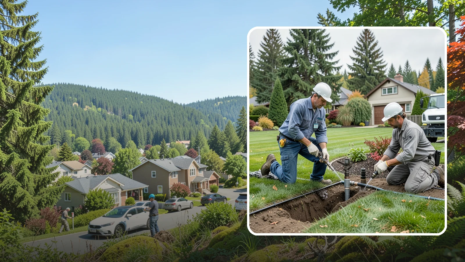 Sprinkler Repair in Index, Snohomish County, WA - Fast diagnosis and repair of sprinkler system problems - leaks, low pressure, dry zones, and controller faults.