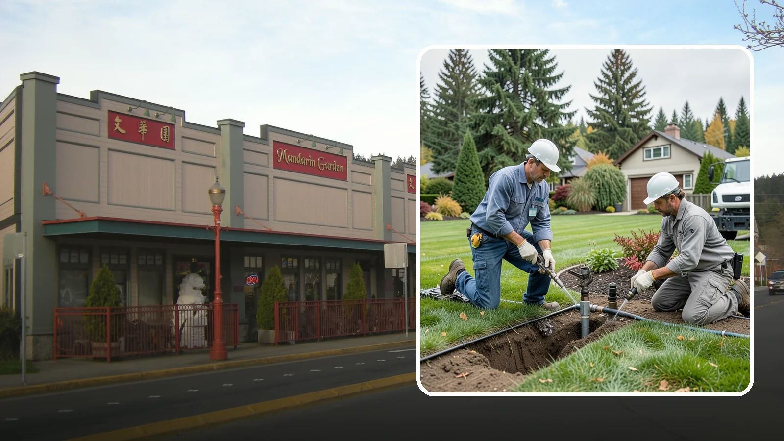 Sprinkler Repair in Issaquah, King County, WA - Fast diagnosis and repair of sprinkler system problems - leaks, low pressure, dry zones, and controller faults.