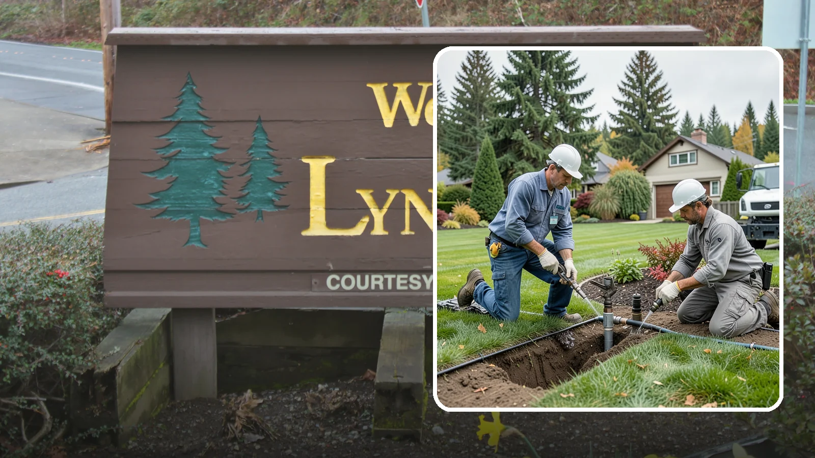 Sprinkler Repair in Lynnwood, Snohomish County, WA - Fast diagnosis and repair of sprinkler system problems - leaks, low pressure, dry zones, and controller faults.