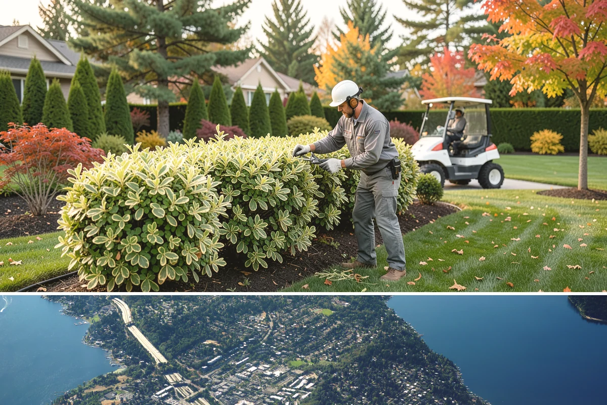 Sprinkler Repair in Mercer Island, King County, WA - Repairs done spring through fall while the system is active.