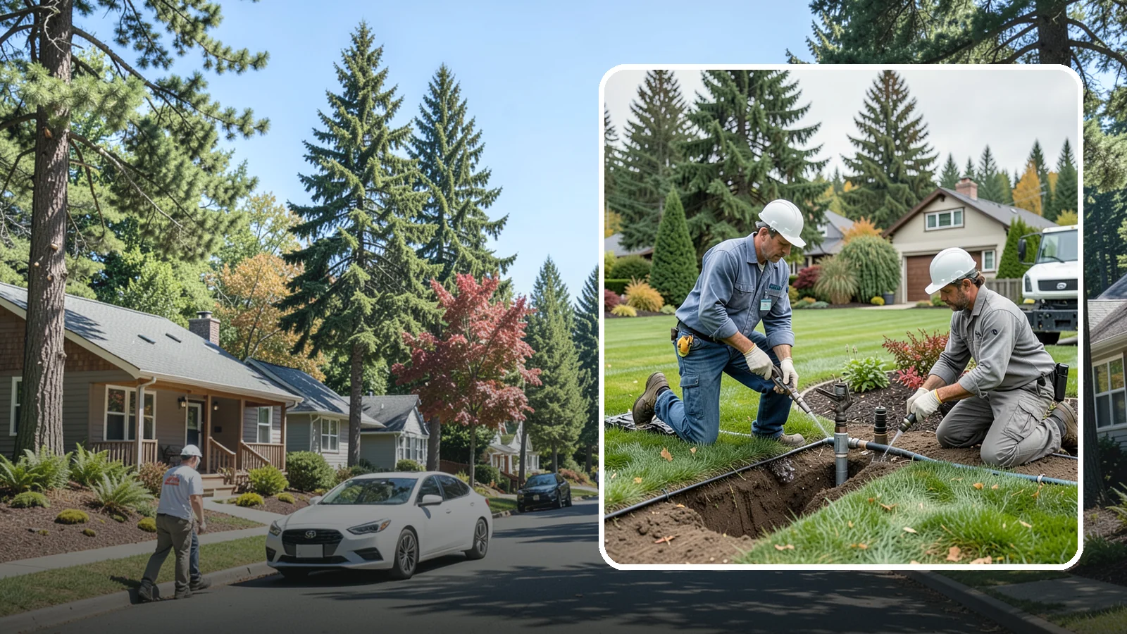 Sprinkler Repair in Orting, Pierce County, WA - Fast diagnosis and repair of sprinkler system problems - leaks, low pressure, dry zones, and controller faults.
