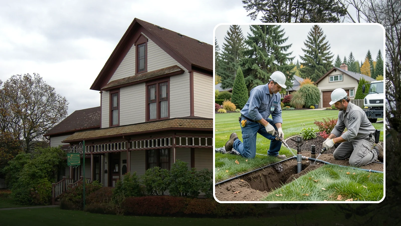 Sprinkler Repair in Sumner, Pierce County, WA - Fast diagnosis and repair of sprinkler system problems - leaks, low pressure, dry zones, and controller faults.