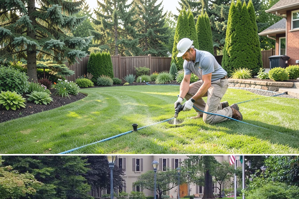 Sprinkler Repair in Woodinville, King County, WA - Repairs done spring through fall while the system is active.