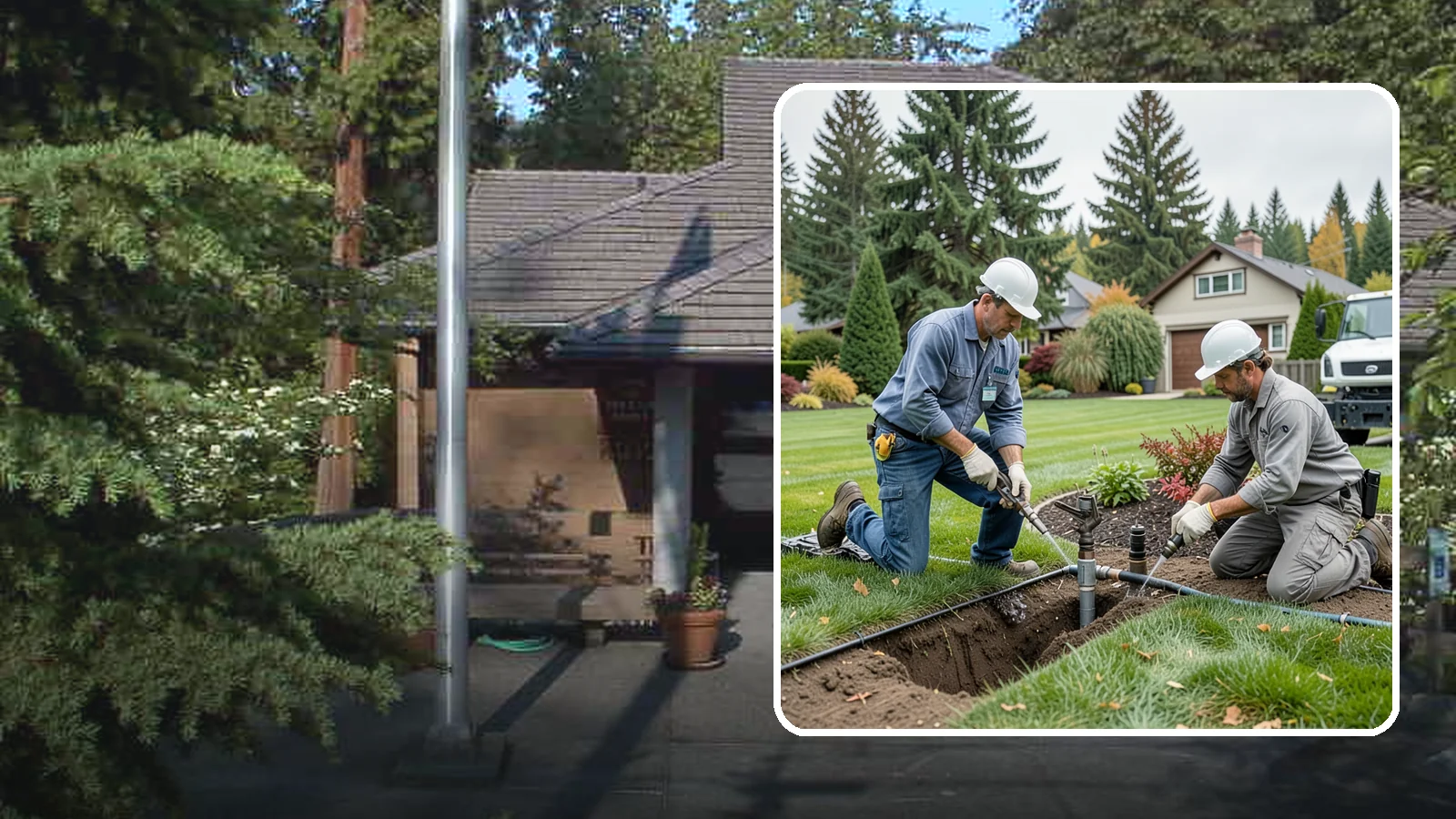 Sprinkler Repair in Yarrow Point, King County, WA - Fast diagnosis and repair of sprinkler system problems - leaks, low pressure, dry zones, and controller faults.