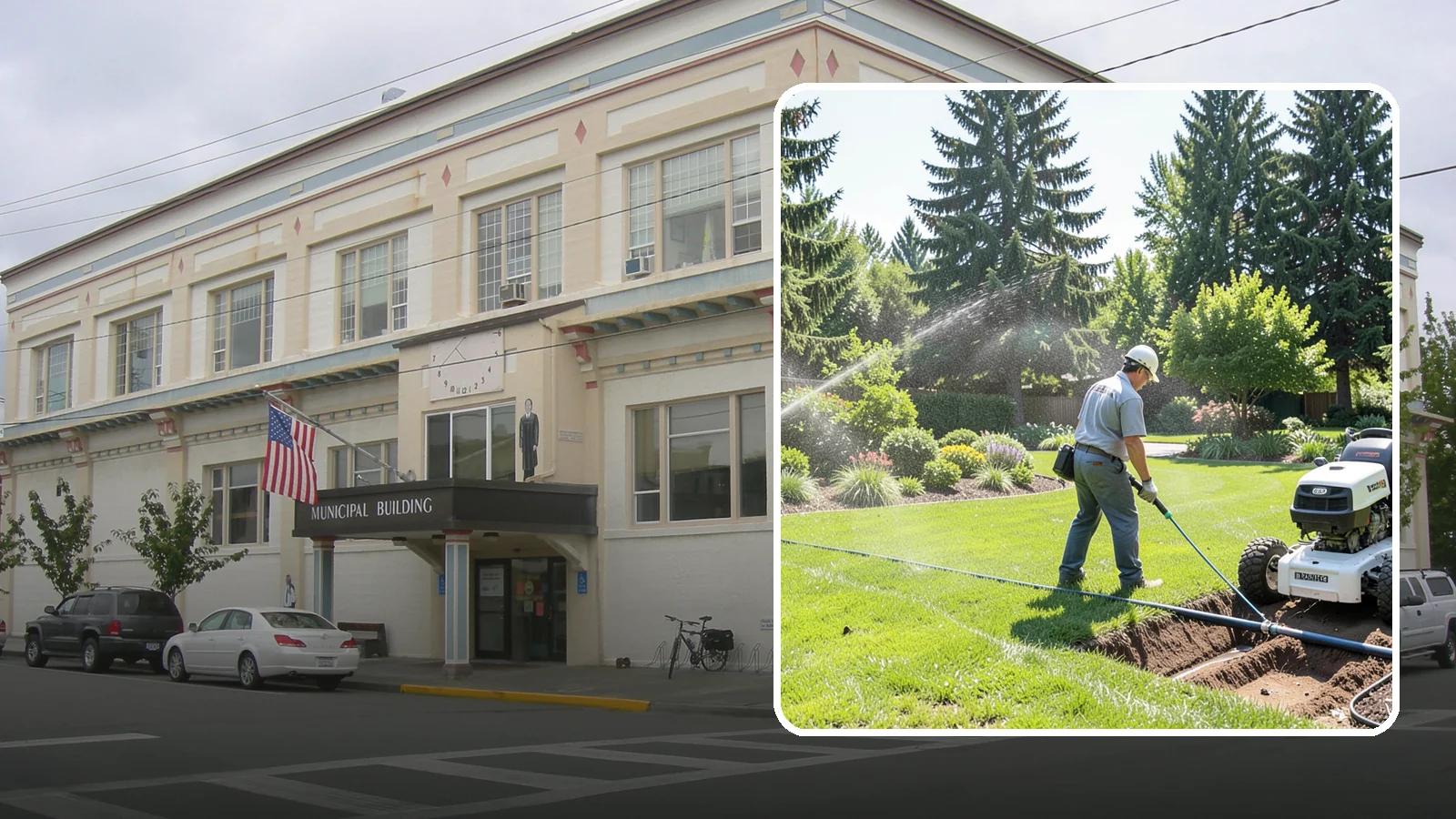 Sprinkler System Installation in Anacortes, Skagit County, WA - A professionally designed and installed sprinkler system that waters your whole landscape automatically and efficiently.