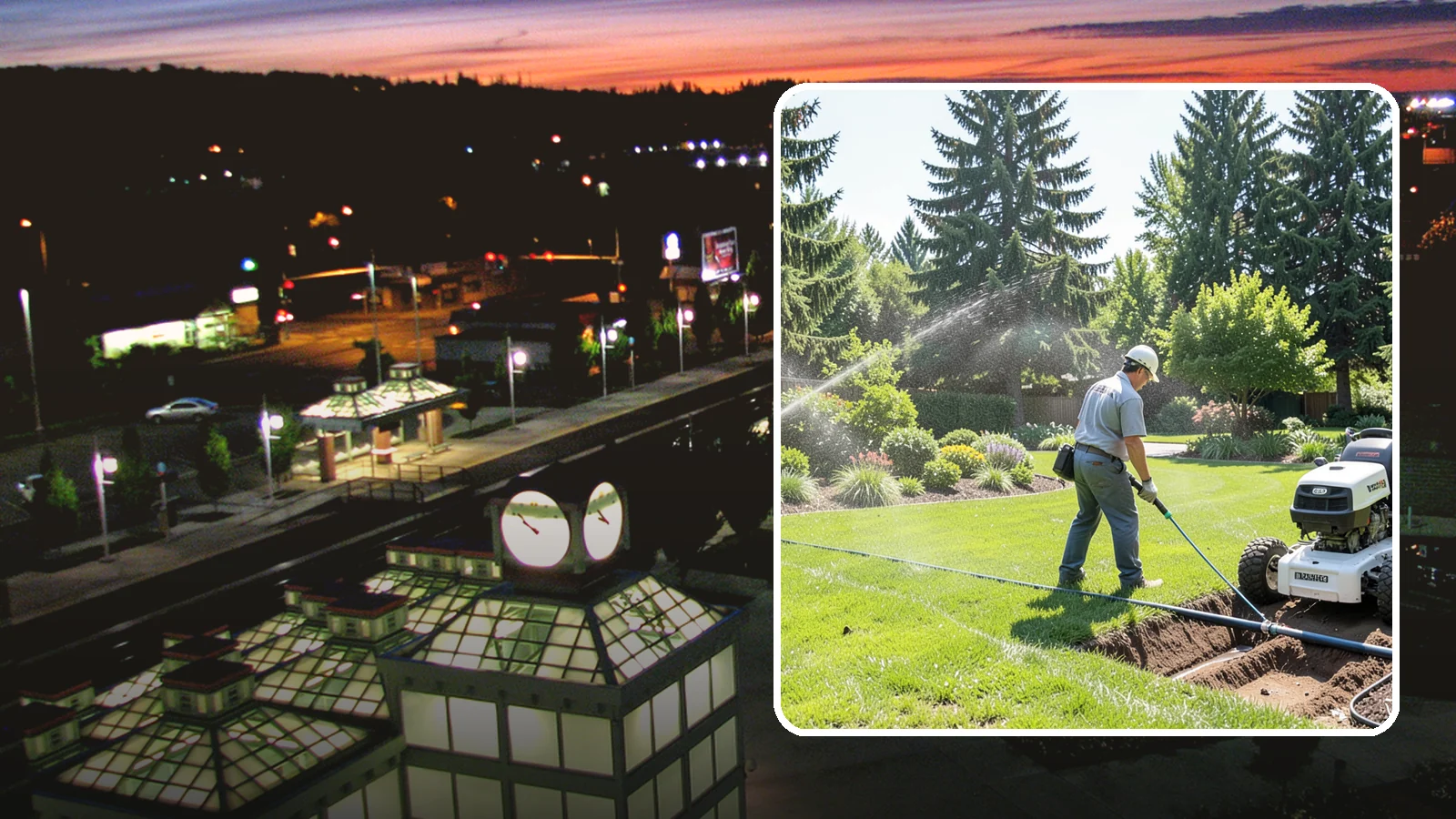 Sprinkler System Installation in Auburn, King County, WA - A professionally designed and installed sprinkler system that waters your whole landscape automatically and efficiently.