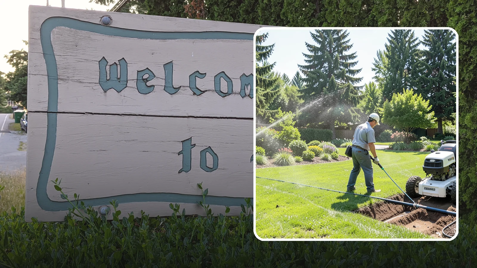 Sprinkler System Installation in Brier, Snohomish County, WA - A professionally designed and installed sprinkler system that waters your whole landscape automatically and efficiently.