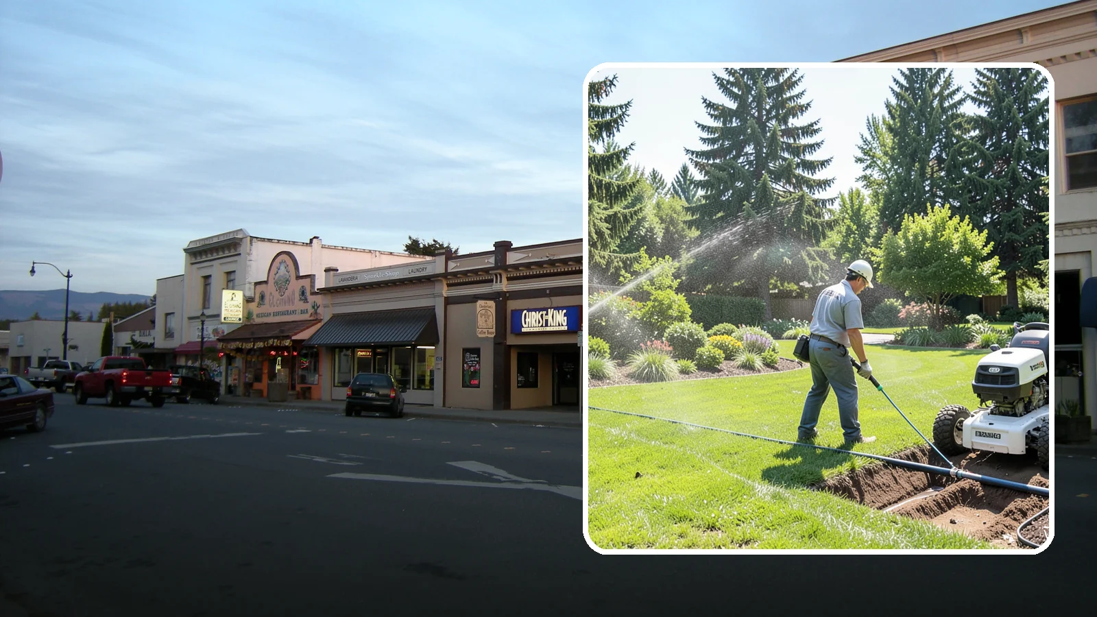 Sprinkler System Installation in Burlington, Skagit County, WA - A professionally designed and installed sprinkler system that waters your whole landscape automatically and efficiently.