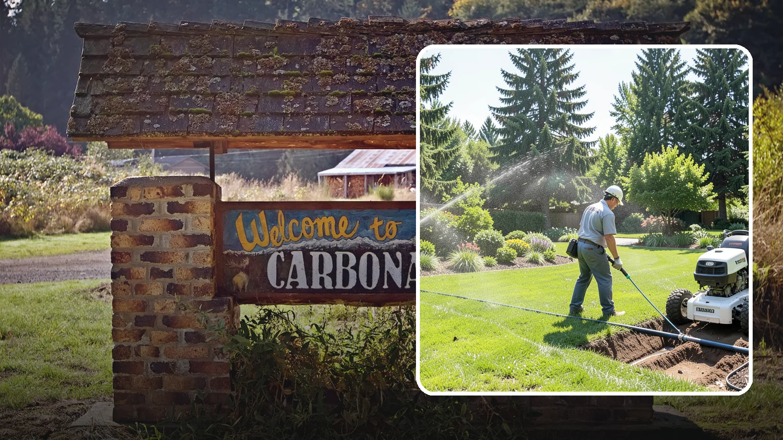 Sprinkler System Installation in Carbonado, Pierce County, WA - A professionally designed and installed sprinkler system that waters your whole landscape automatically and efficiently.