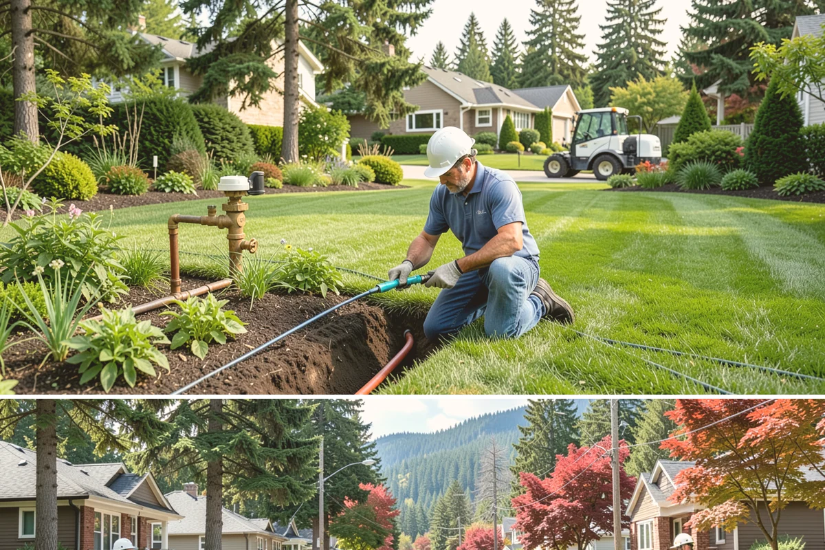 Sprinkler System Installation in Hunts Point, King County, WA - Best installed spring through early fall